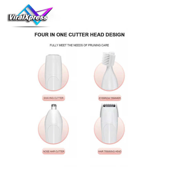 Depiladora dama 4 en 1